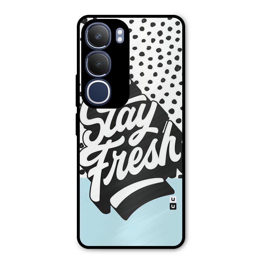 Stay Fresh Metal Back Case for Vivo Y29