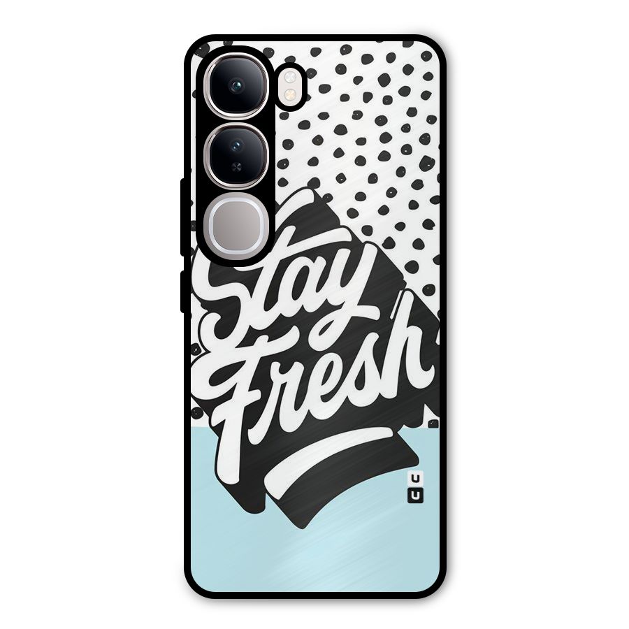 Stay Fresh Metal Back Case for Vivo Y300