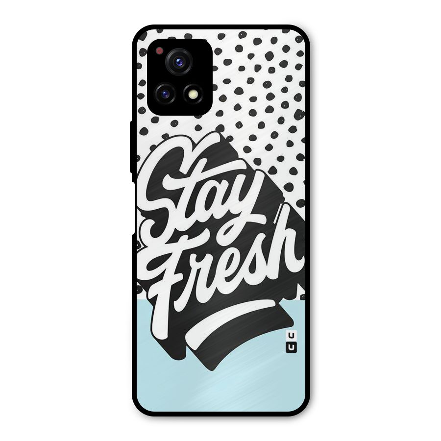 Stay Fresh Metal Back Case for Vivo Y72 5G