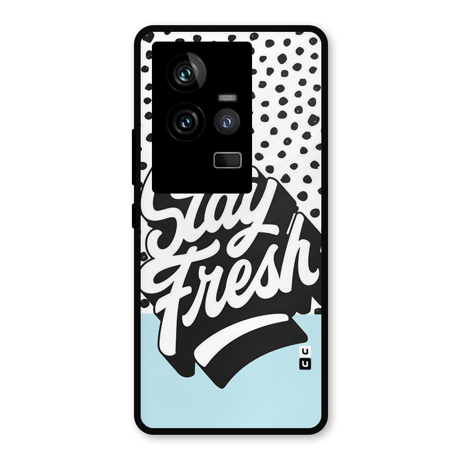 Stay Fresh Metal Back Case for iQOO 11 5G