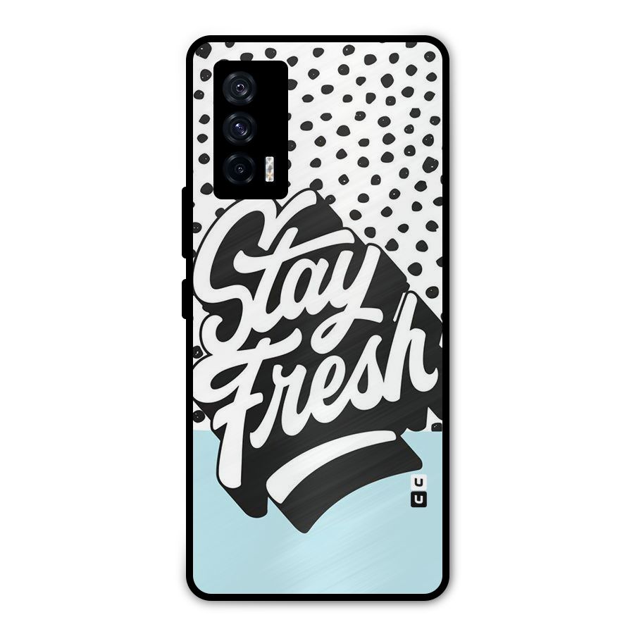 Stay Fresh Metal Back Case for iQOO 7 5G