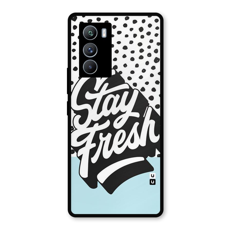Stay Fresh Metal Back Case for iQOO 9 SE