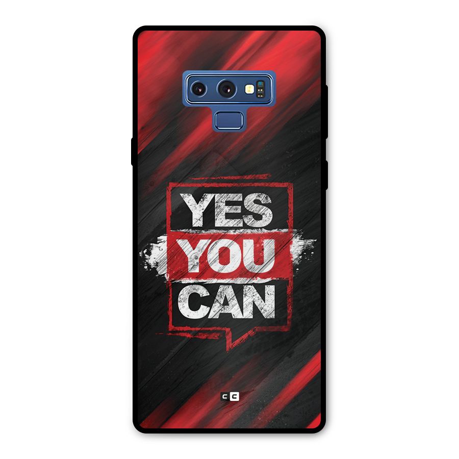 Stay Motivated Metal Back Case for Galaxy Note 9