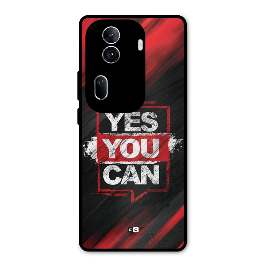 Stay Motivated Metal Back Case for Oppo Reno11 Pro 5G