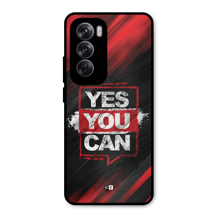 Stay Motivated Metal Back Case for Oppo Reno12 Pro