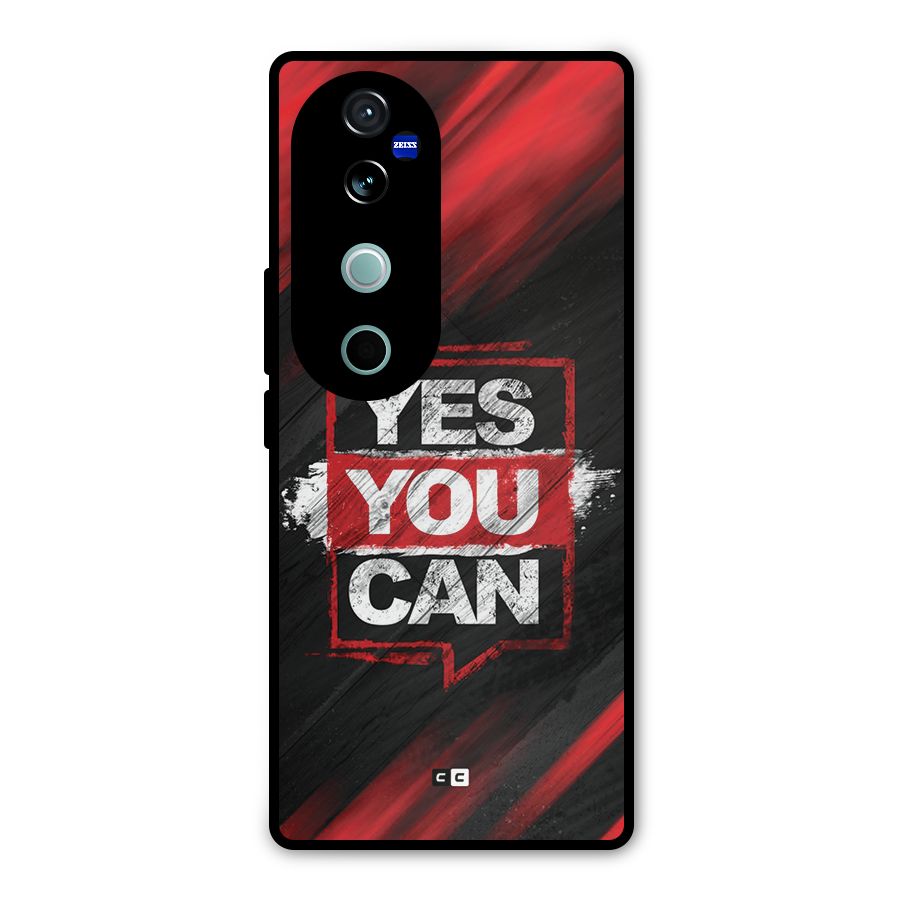 Stay Motivated Metal Back Case for Vivo V40
