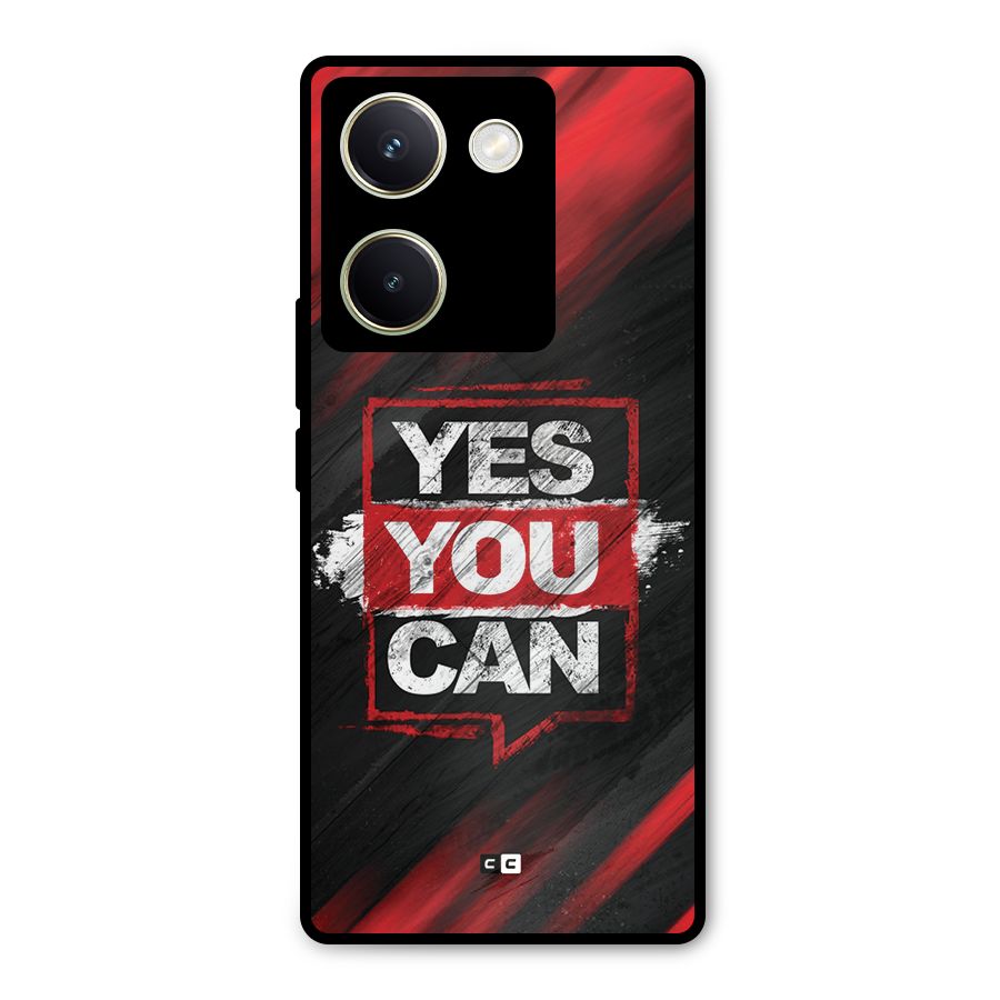 Stay Motivated Metal Back Case for Vivo Y200 Pro
