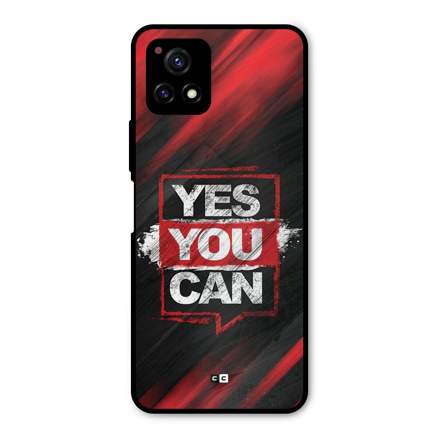 Stay Motivated Metal Back Case for Vivo Y72 5G