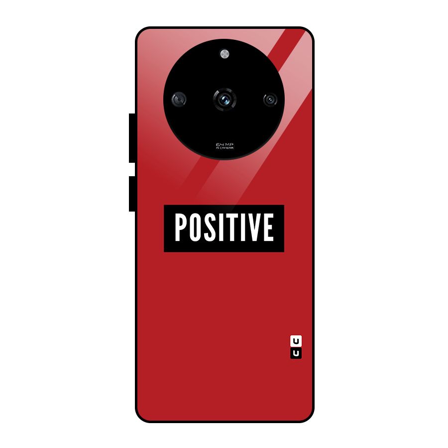 Stay Positive Glass Back Case for Realme Narzo 60 5G