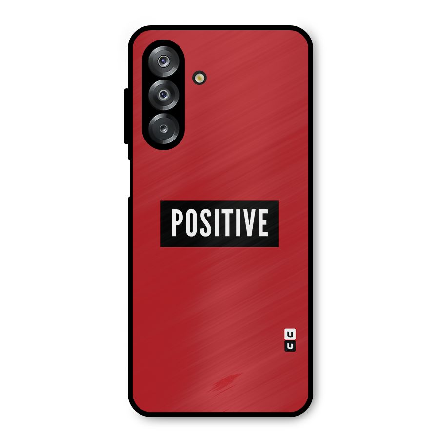 Stay Positive Metal Back Case for Galaxy A26