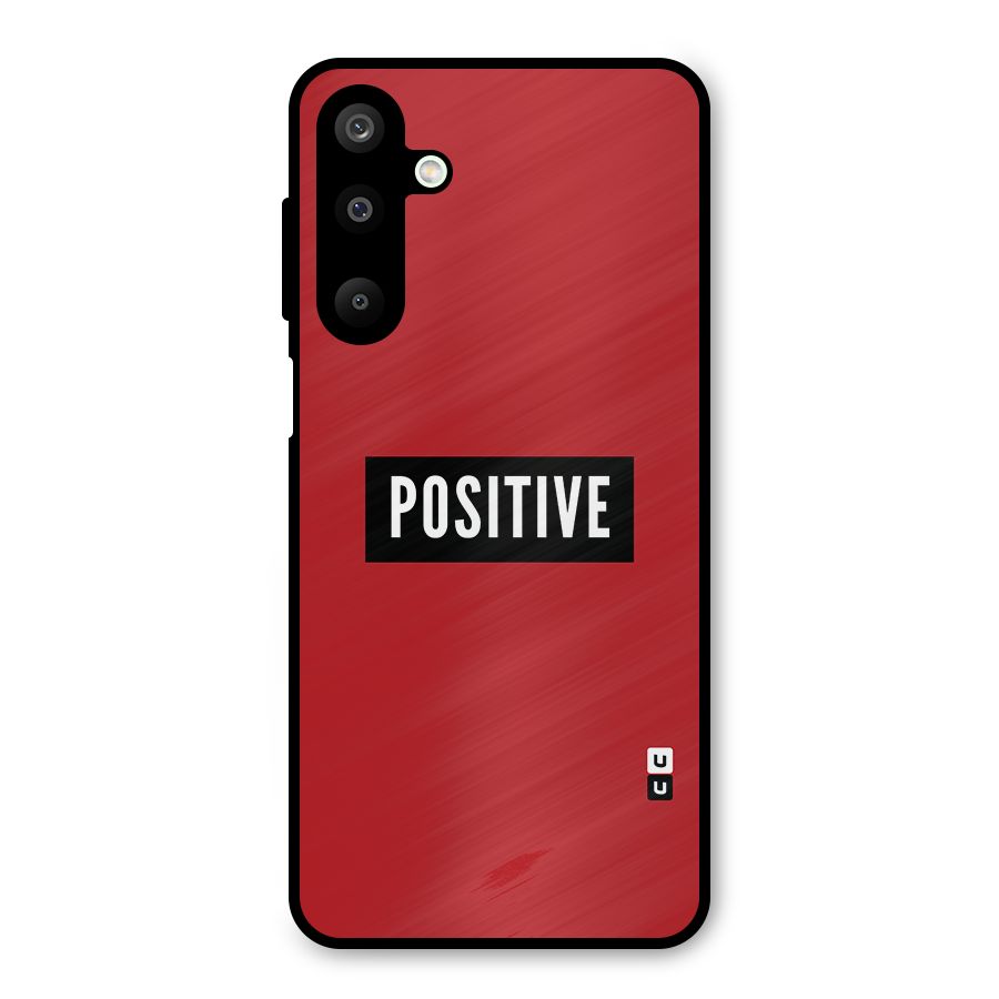 Stay Positive Metal Back Case for Galaxy M16
