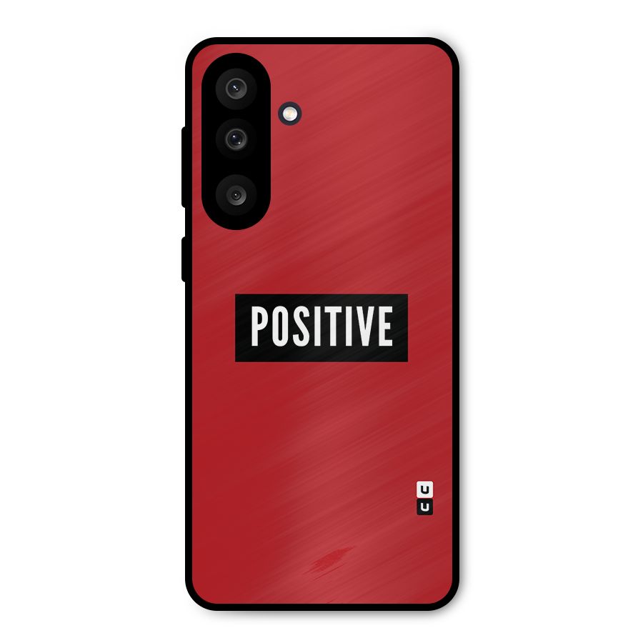 Stay Positive Metal Back Case for Galaxy M56