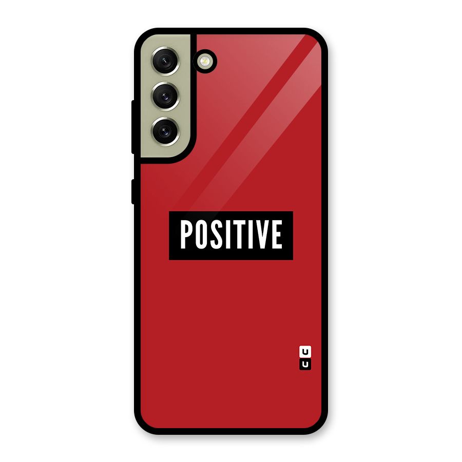 Stay Positive Metal Back Case for Galaxy S21 FE 5G (2023)
