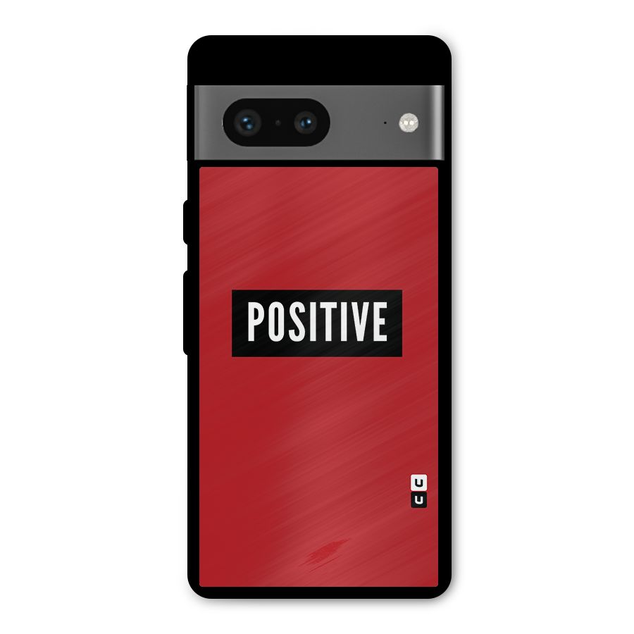 Stay Positive Metal Back Case for Google Pixel 7