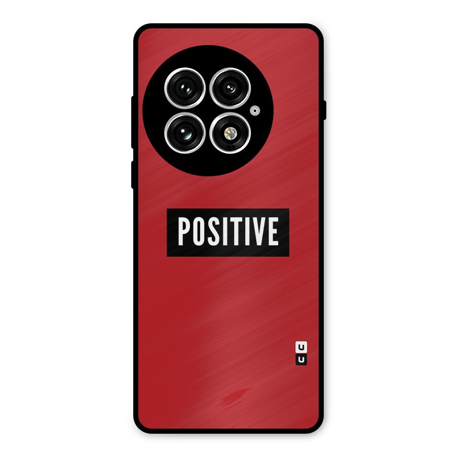 Stay Positive Metal Back Case for OnePlus 13