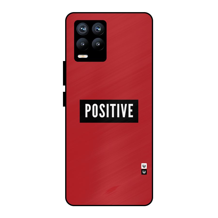 Stay Positive Metal Back Case for Realme 8 Pro