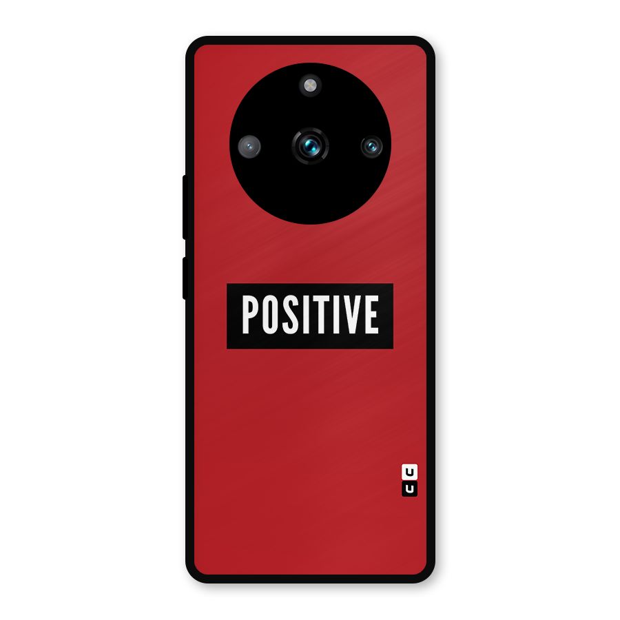 Stay Positive Metal Back Case for Realme Narzo 60 Pro