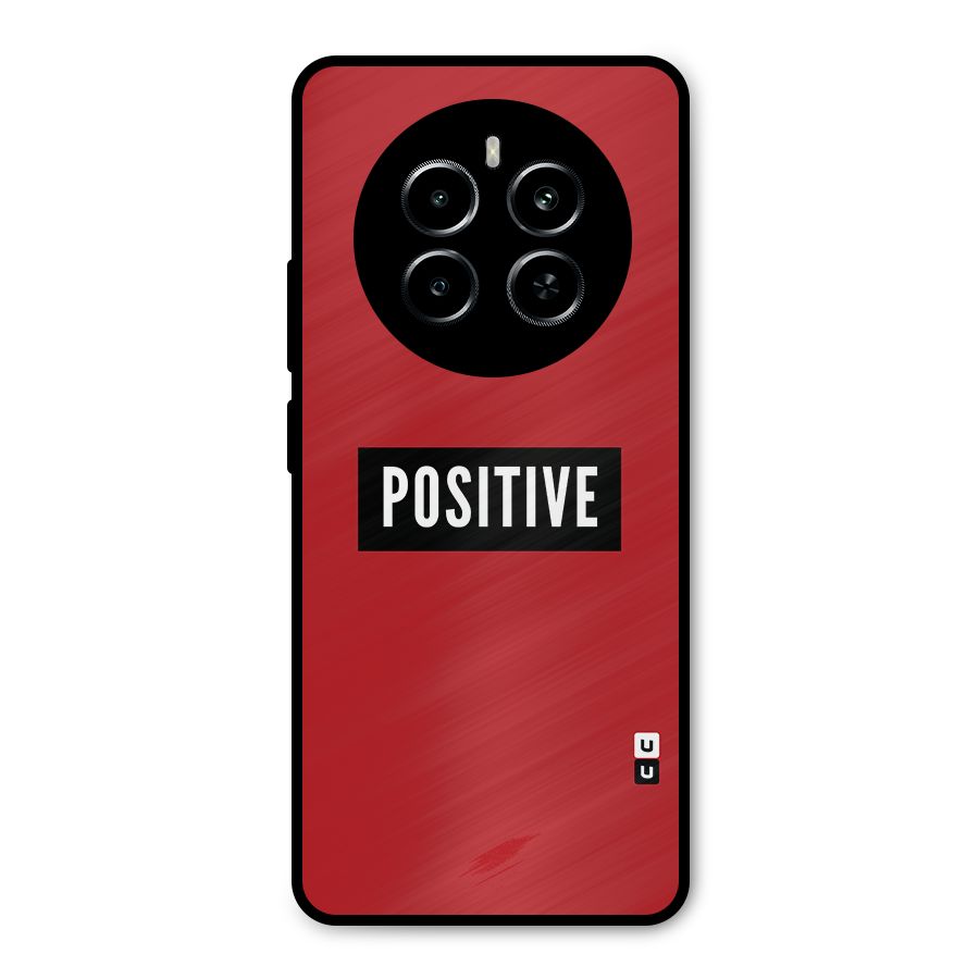 Stay Positive Metal Back Case for Realme P1