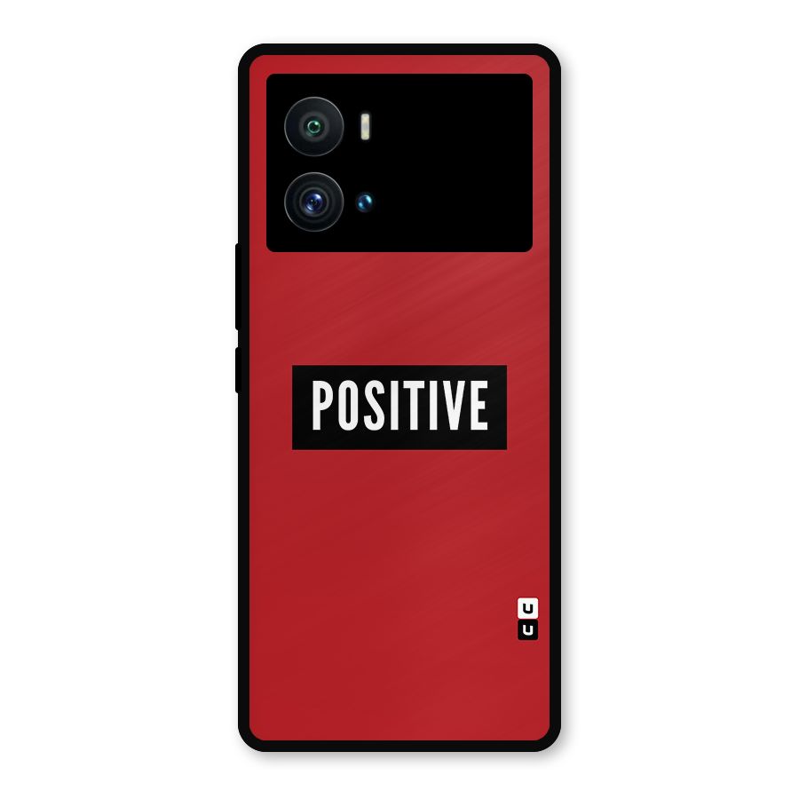 Stay Positive Metal Back Case for iQOO 9 Pro