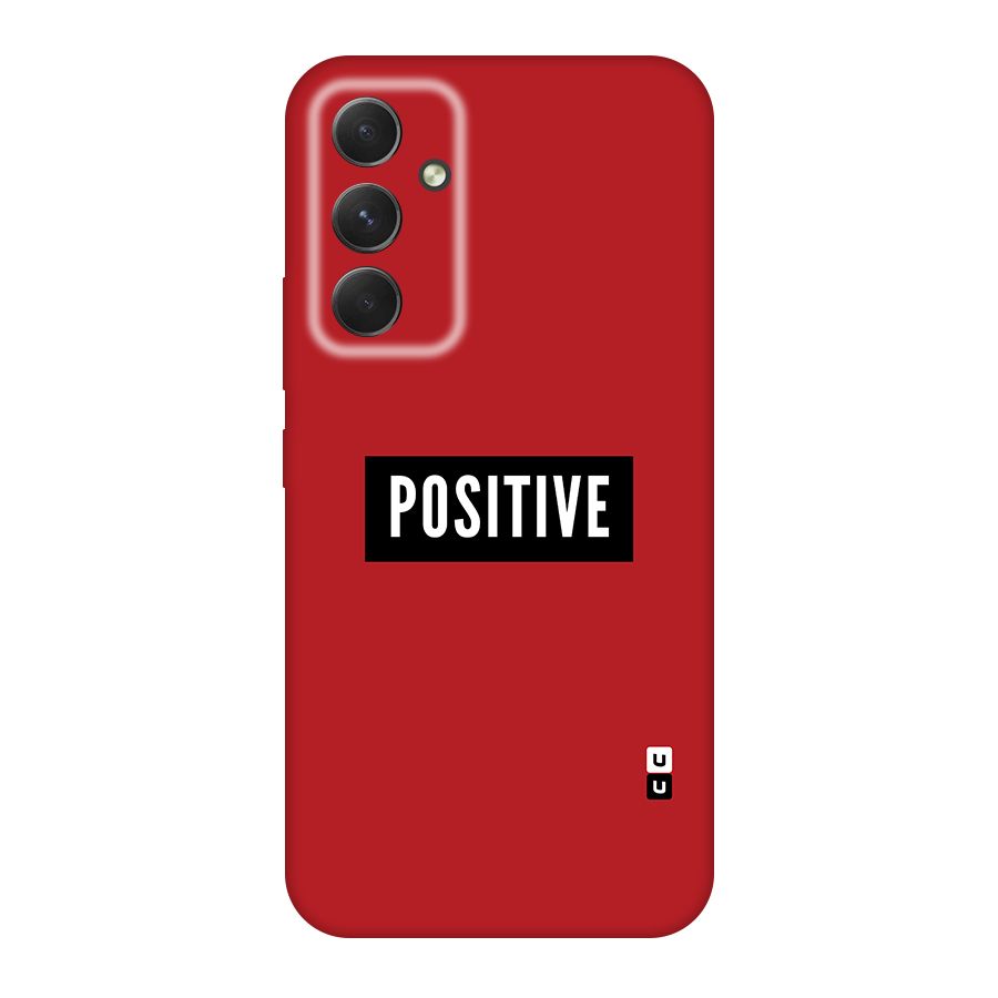 Stay Positive Original Polycarbonate Back Case for Galaxy A54