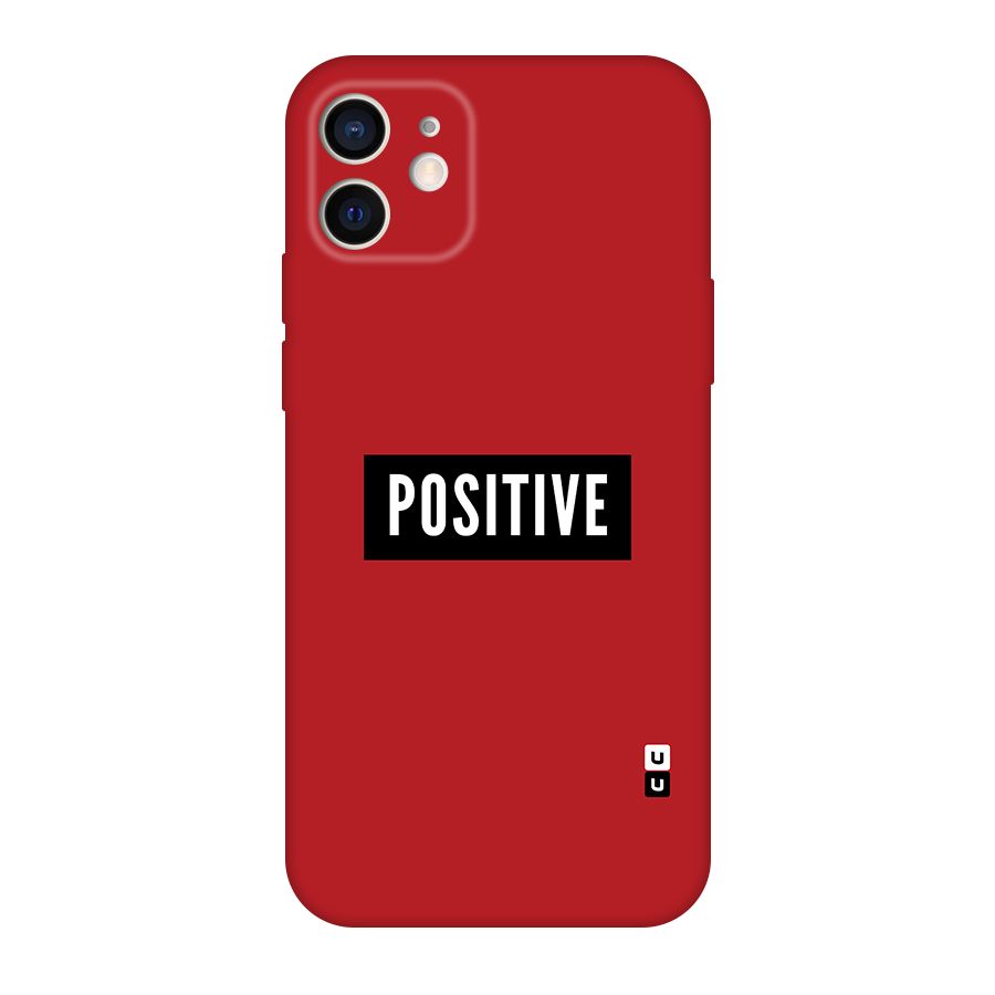 Stay Positive Original Polycarbonate Back Case for iPhone 12