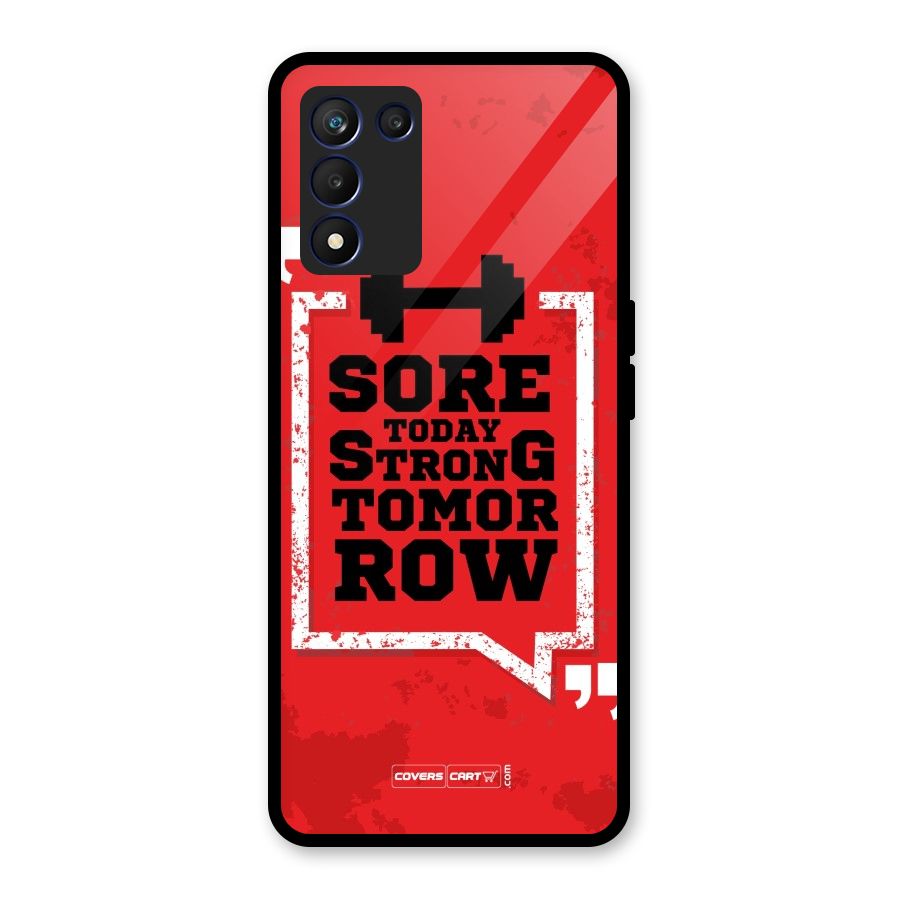 Stay Strong Glass Back Case for Realme 9 5G Speed