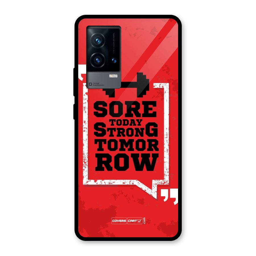 Stay Strong Glass Back Case for iQOO 9 5G