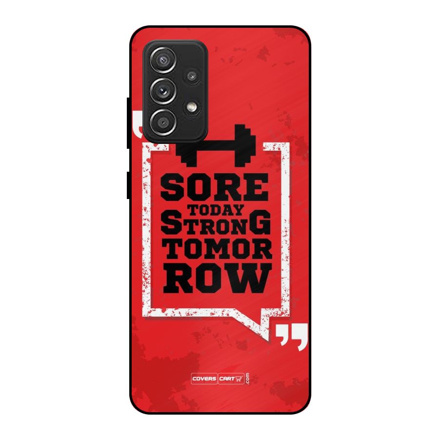 Stay Strong Metal Back Case for Galaxy A52s 5G