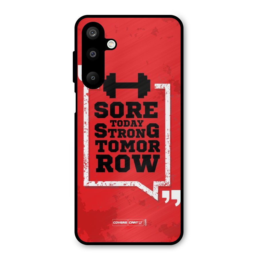 Stay Strong Metal Back Case for Galaxy M16