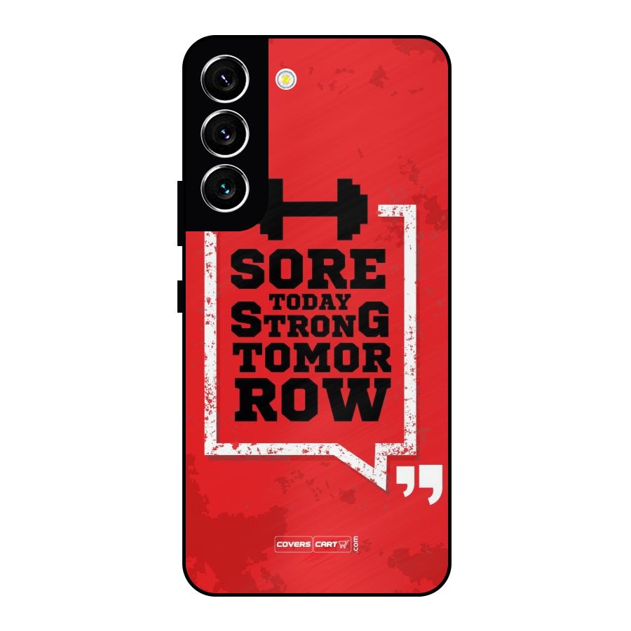 Stay Strong Metal Back Case for Galaxy S22 5G