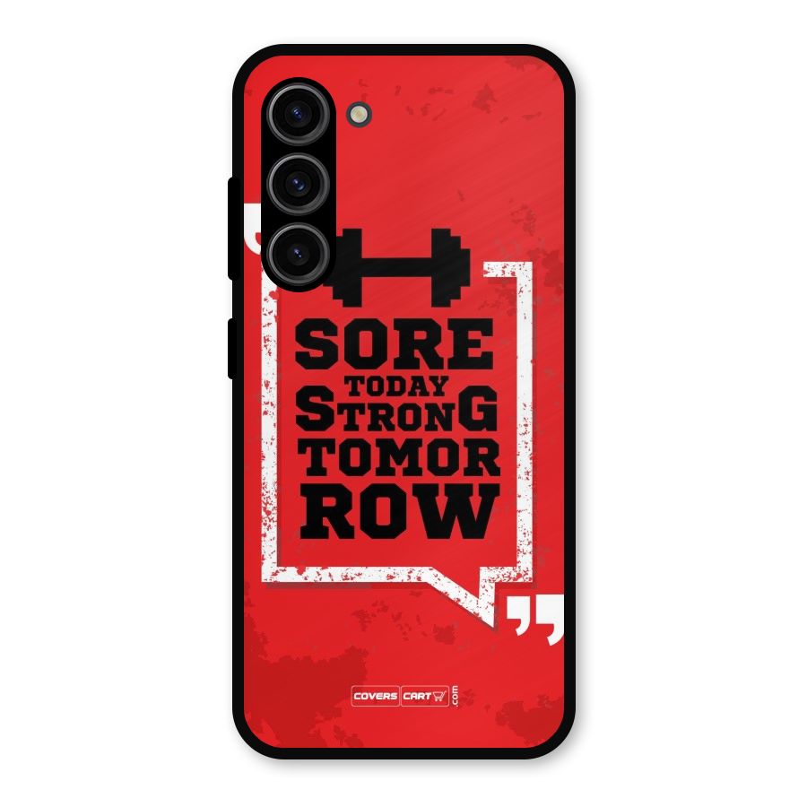 Stay Strong Metal Back Case for Galaxy S23