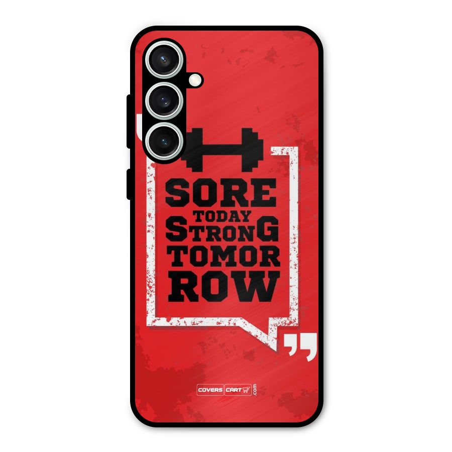 Stay Strong Metal Back Case for Galaxy S23 FE