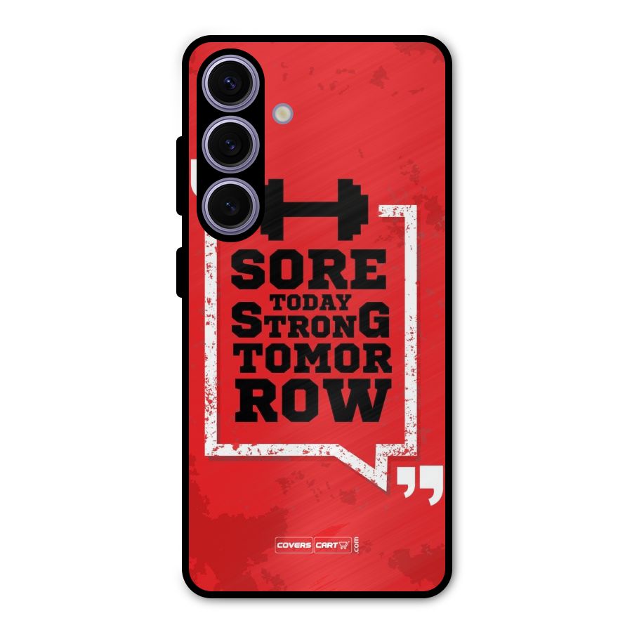 Stay Strong Metal Back Case for Galaxy S24