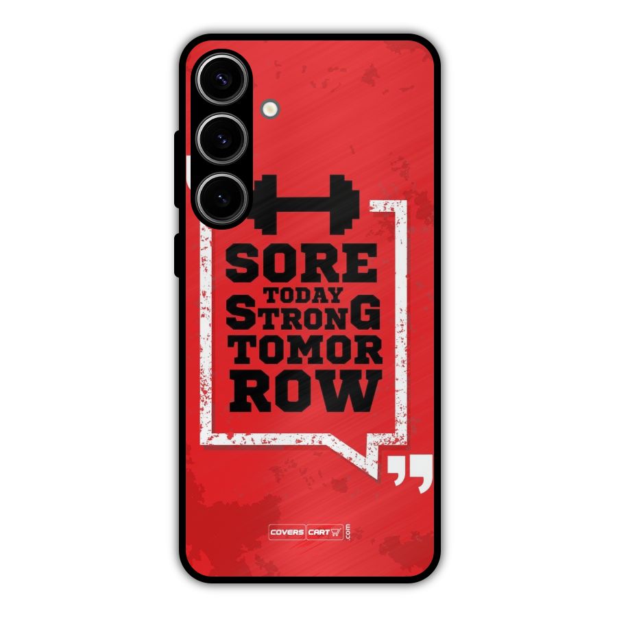 Stay Strong Metal Back Case for Galaxy S24 Plus