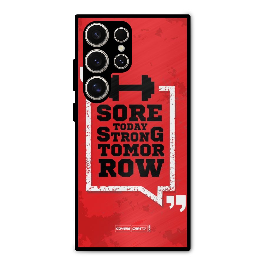 Stay Strong Metal Back Case for Galaxy S24 Ultra