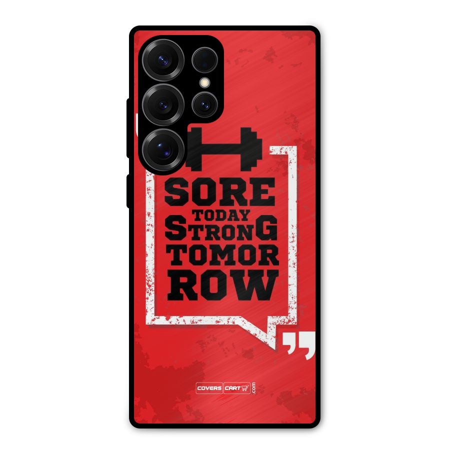 Stay Strong Metal Back Case for Galaxy S25 Ultra
