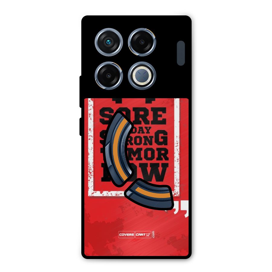 Stay Strong Metal Back Case for Infinix GT 20 Pro