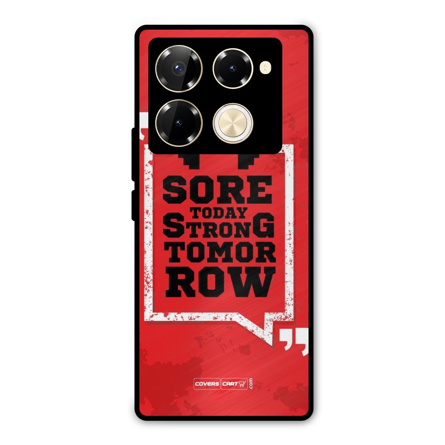 Stay Strong Metal Back Case for Infinix Note 40 Pro Plus