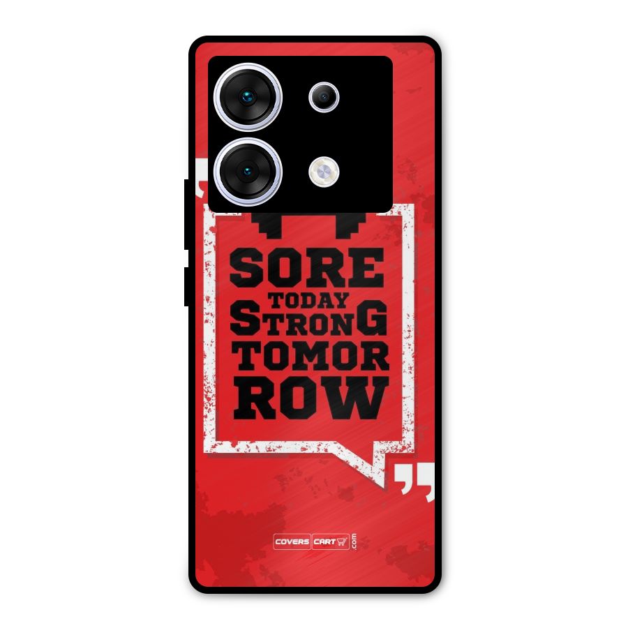 Stay Strong Metal Back Case for Infinix Zero 30 5G