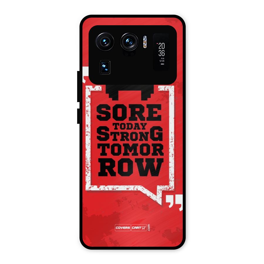 Stay Strong Metal Back Case for Mi 11 Ultra