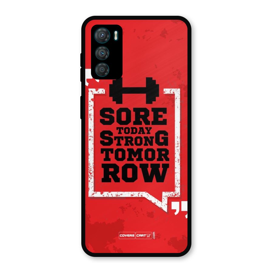 Stay Strong Metal Back Case for Moto G42
