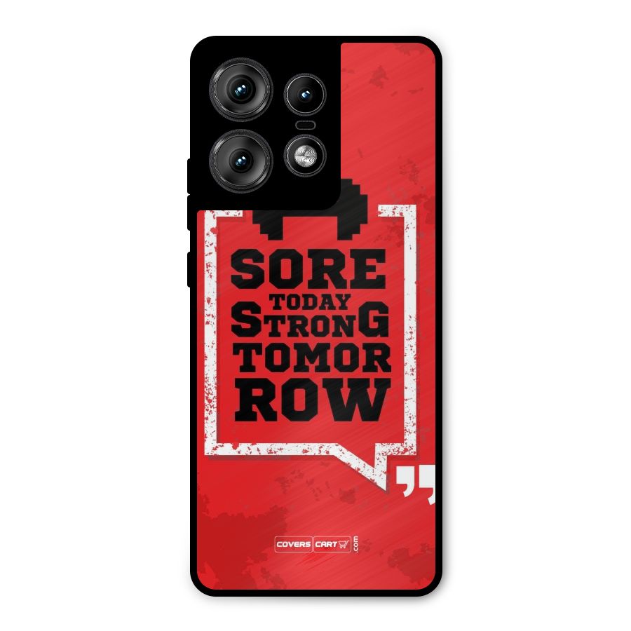 Stay Strong Metal Back Case for Motorola Edge 50 Pro