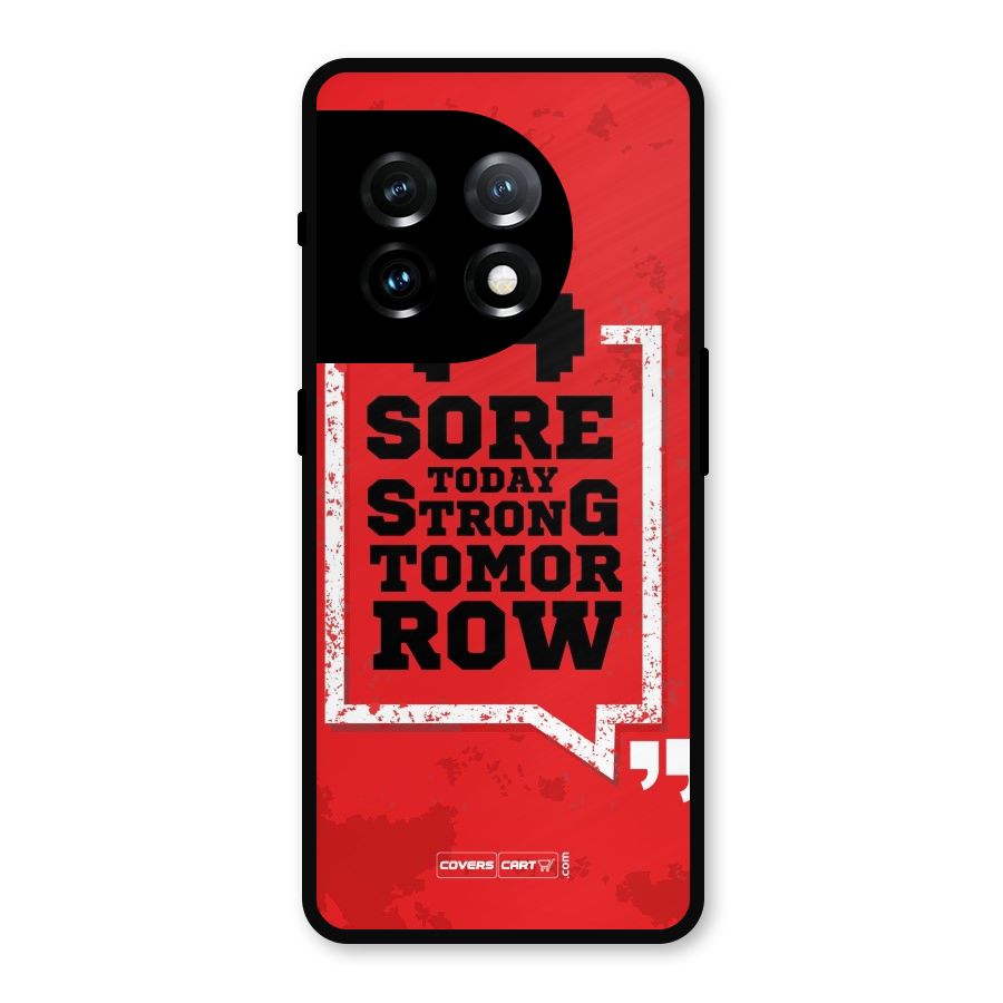 Stay Strong Metal Back Case for OnePlus 11