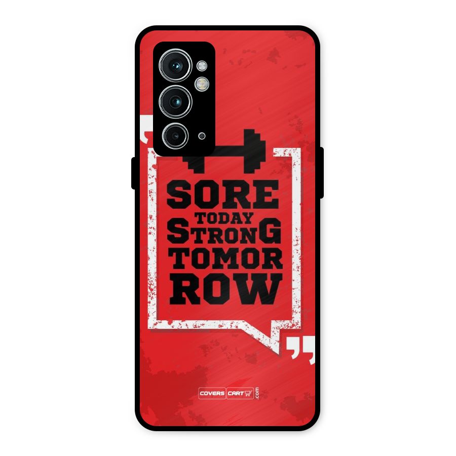 Stay Strong Metal Back Case for OnePlus 9RT 5G