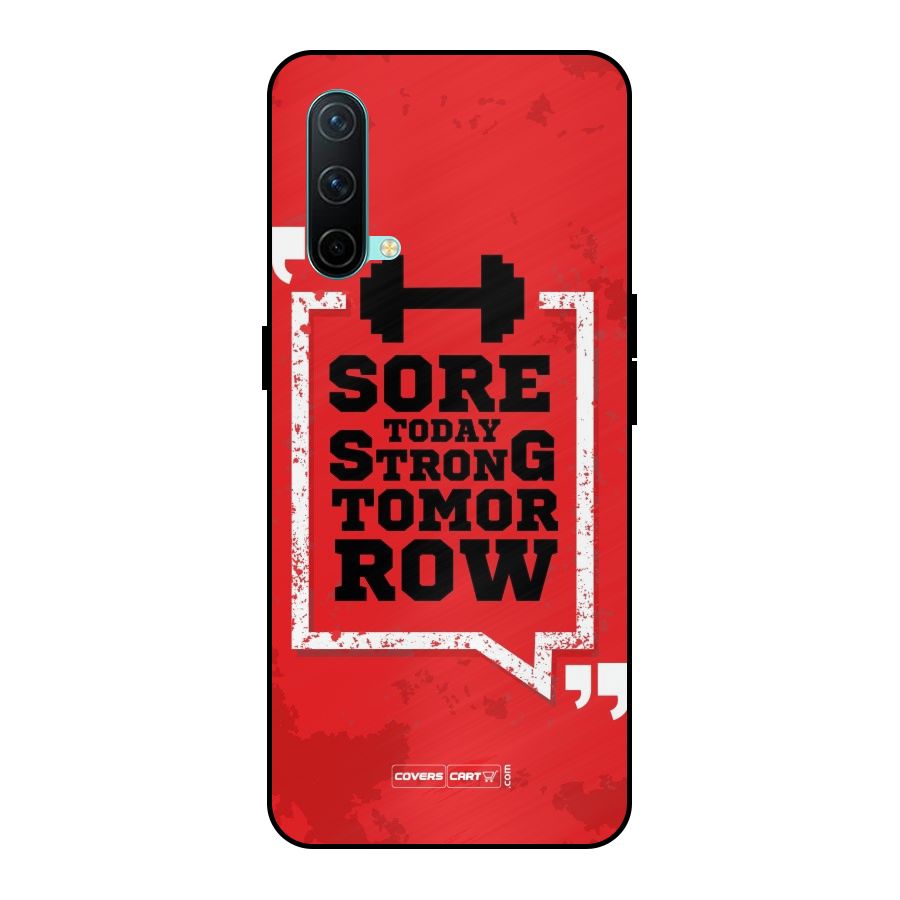 Stay Strong Metal Back Case for OnePlus Nord CE 5G