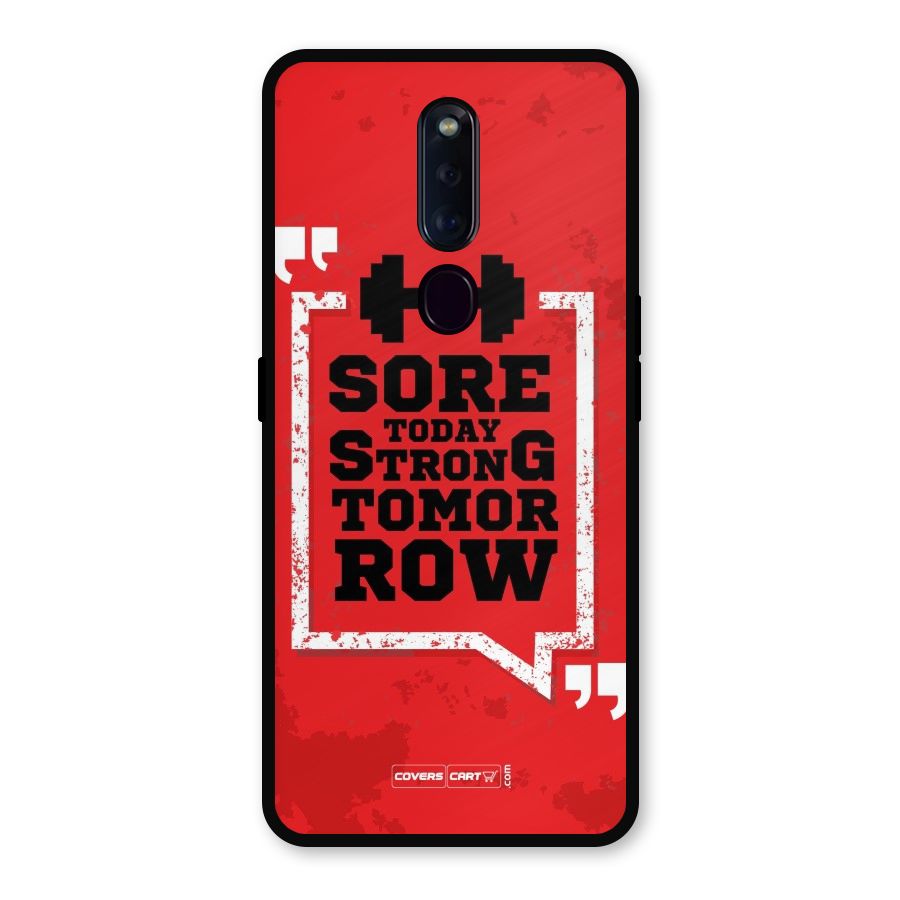 Stay Strong Metal Back Case for Oppo F11 Pro
