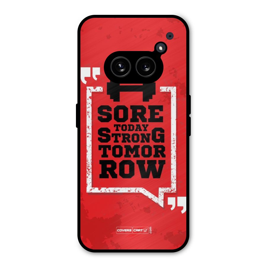 Stay Strong Metal Back Case for Nothing Phone 2a