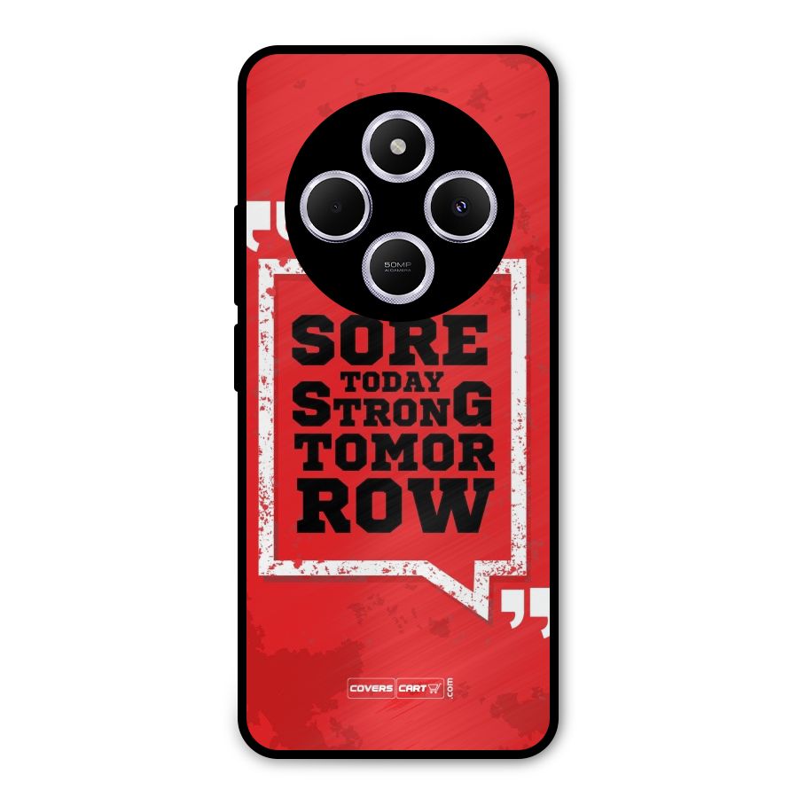 Stay Strong Metal Back Case for Poco M7