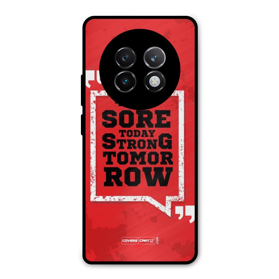 Stay Strong Metal Back Case for Realme 13 Plus