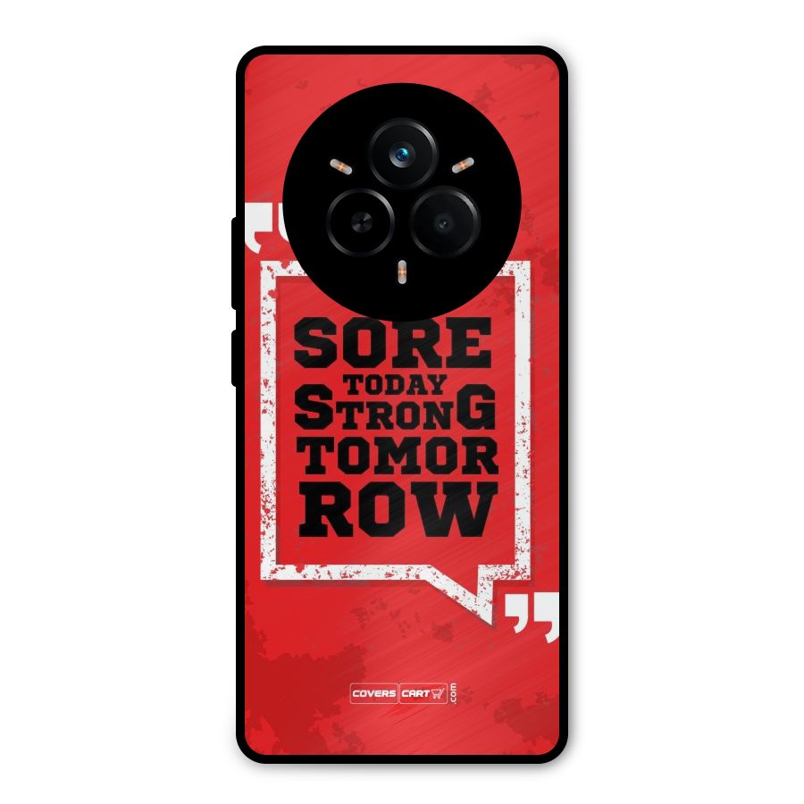 Stay Strong Metal Back Case for Realme 14 Pro Plus
